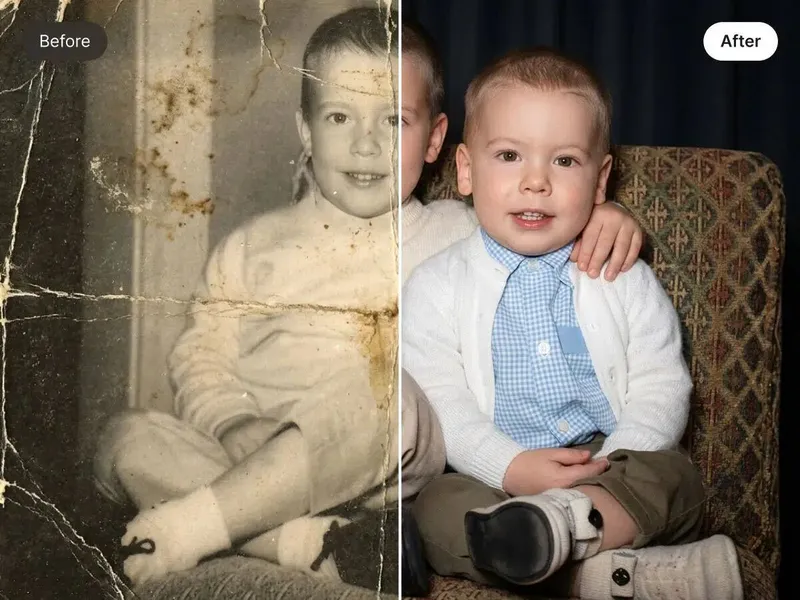 Профессиональная реставрация фотографий