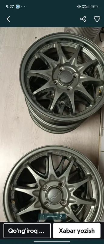Автодиски с покрышки r15