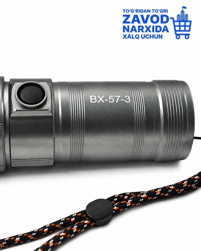 Fonar BX-57 Multi Functional Strong Light Flashlight