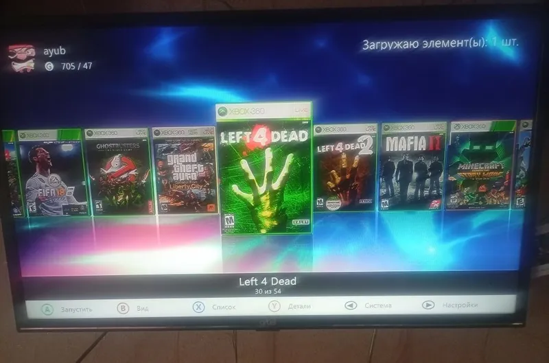 Xbox 360 прошитый с игрыми 5 Xbox 360 прошитый с игрыми 5