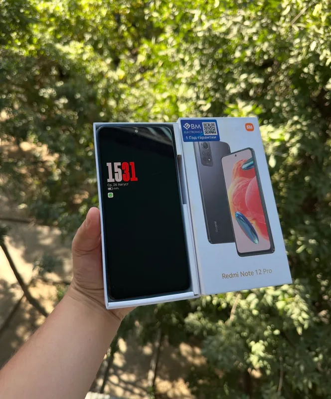 Redmi Note 12 Pro, коробка и документы, идеальное состояние 2 Redmi Note 12 Pro, коробка и документы, идеальное состояние 2