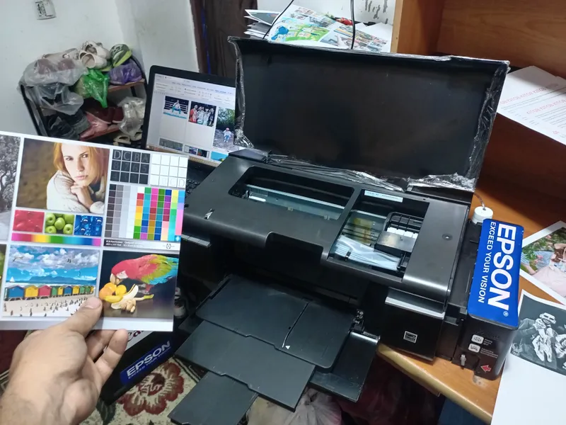 EPSON L800, быстрый 6-цветный принтер, сопла 100% 6