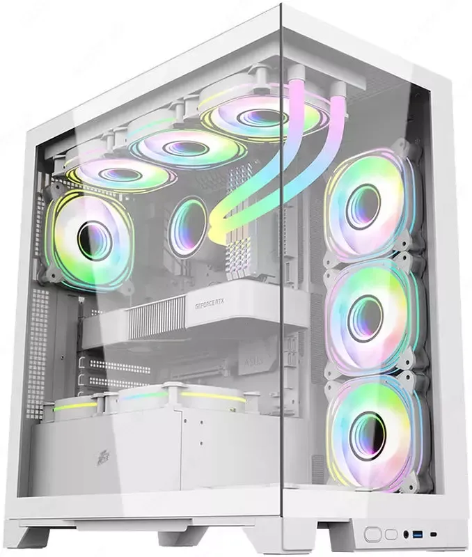 1STPLAYER MI8 WHITE BL — компьютерный корпус 1 1STPLAYER MI8 WHITE BL — компьютерный корпус 1