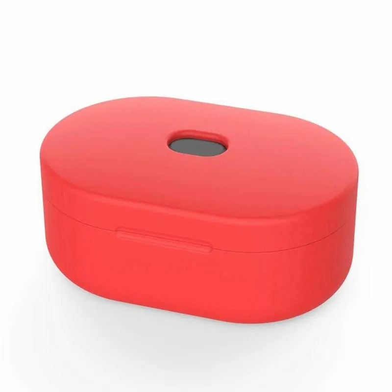 Силиконовый чехол для Xiaomi Redmi AirDots 2 красный 1 Силиконовый чехол для Xiaomi Redmi AirDots 2 красный 1