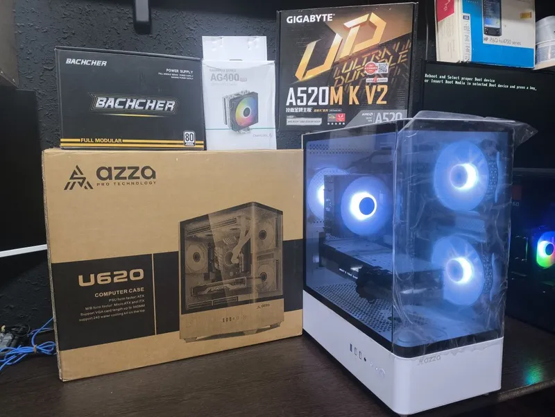 Gigabyte A520+Ryzen 5 5500+16Gb+NVMe 512Gb+RTX2070 1 Gigabyte A520+Ryzen 5 5500+16Gb+NVMe 512Gb+RTX2070 1