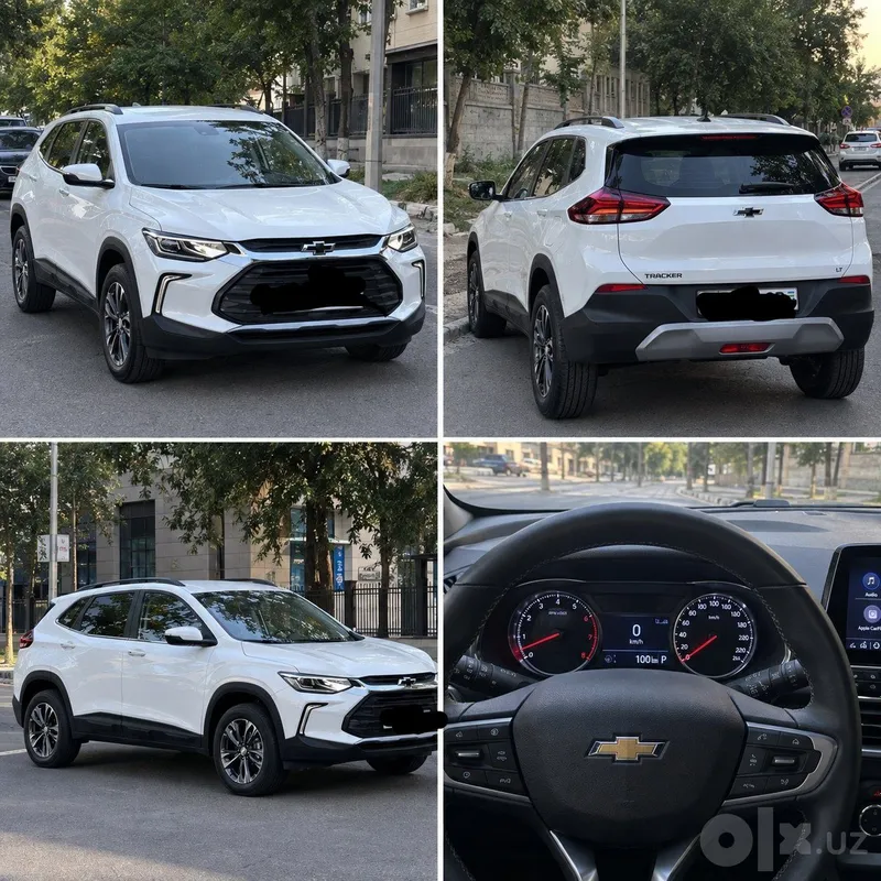 Модель: Chevrolet Tracker Год: 2024 Кузов: SUV / кроссовер Цвет: белый 1 Модель: Chevrolet Tracker Год: 2024 Кузов: SUV / кроссовер Цвет: белый 1