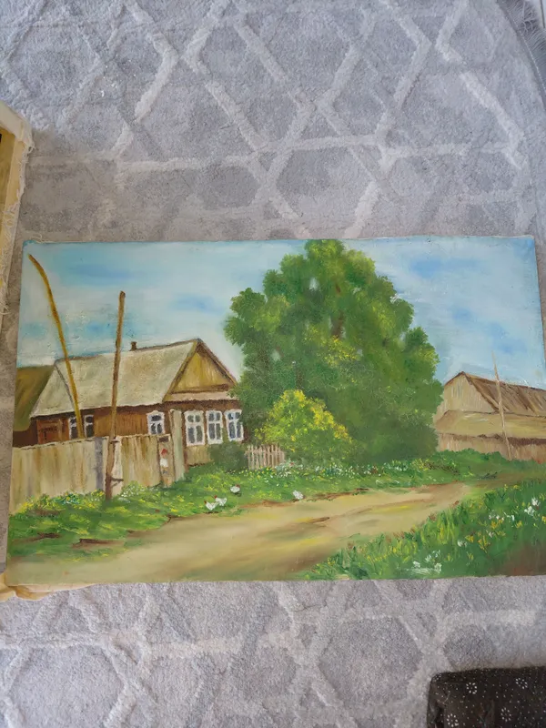 40×65 размерда природа маслода килинган