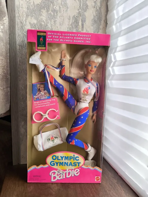 Barbie olimpic gymnast 1996 год оригинал — фото 2