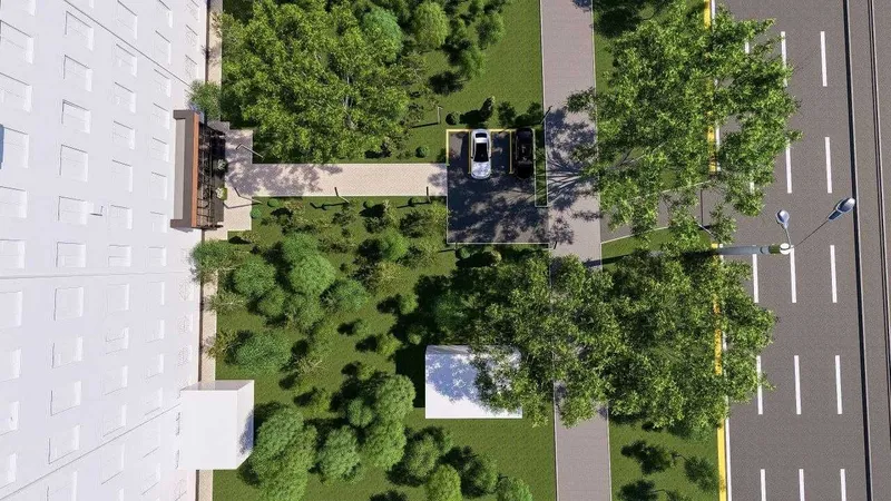 Офис Магазин Ц-5 1-этаж 100 м² open space евроремонт 1-линия паркинг — фото 2