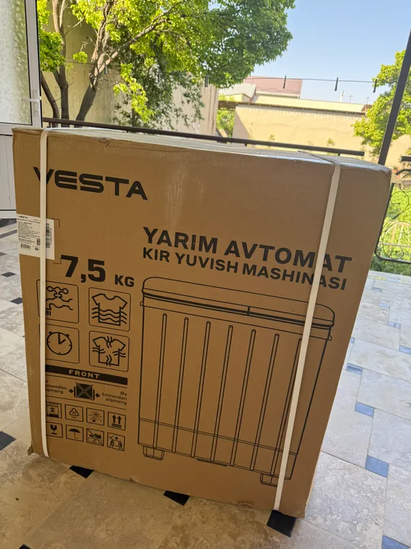 Yarim avtomat kir yuvish mashinasi