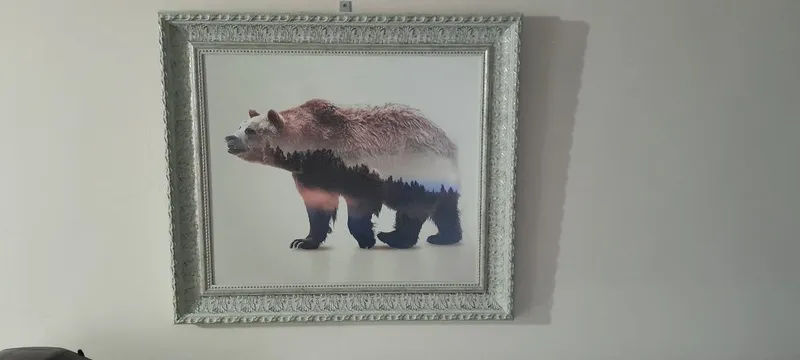 Kartinka Sipanli xonaga yoki ofes uchun kurtoy bezak