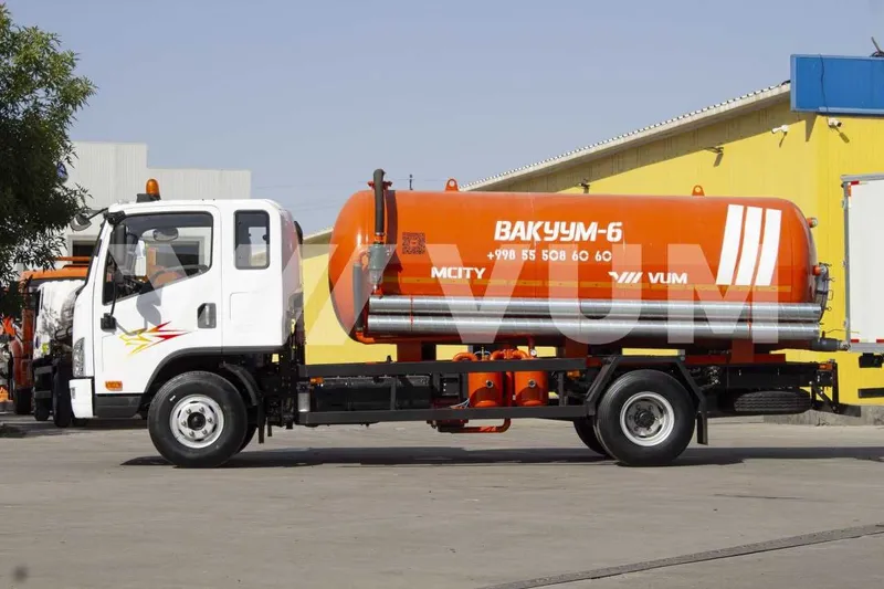 Ассенизационная машина FAW Tiger V 4х2 6м³ — фото 2