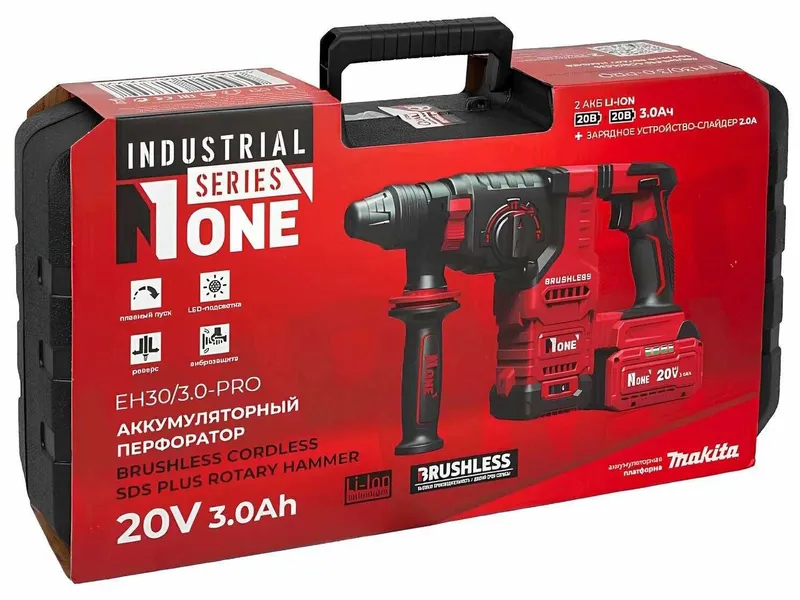 Akkumulyatorli Perforator EH30/3.0-PRO Аккумуляторный перфоратор 5