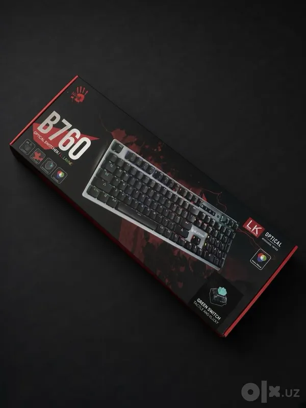 Игровая клавиатура Bloody B760 (Green Switch) 1 Игровая клавиатура Bloody B760 (Green Switch) 1