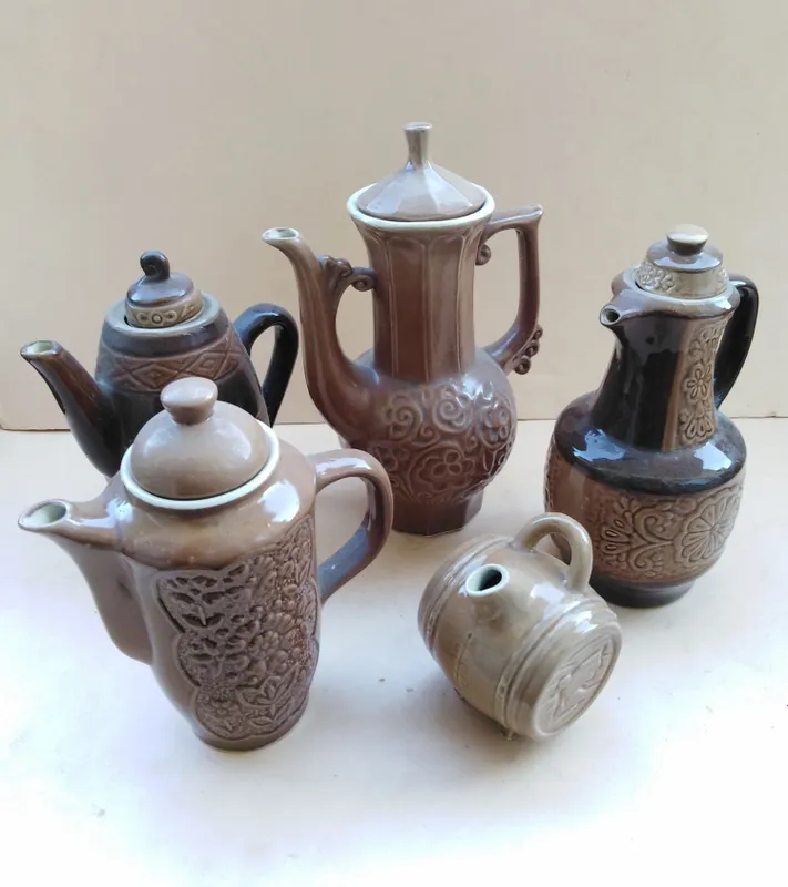 Чайники керамические. СССР.
