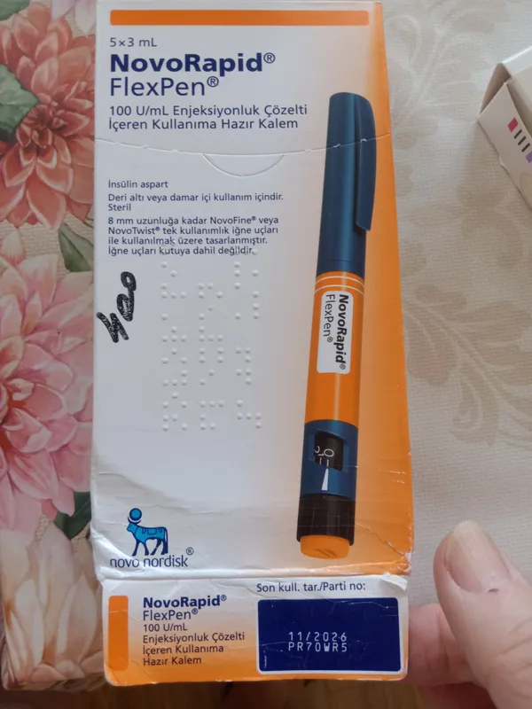 Insulin shprits-ruchkasi. Yaroqlilik muddati 2027. Narxi kelishilgan. 3
