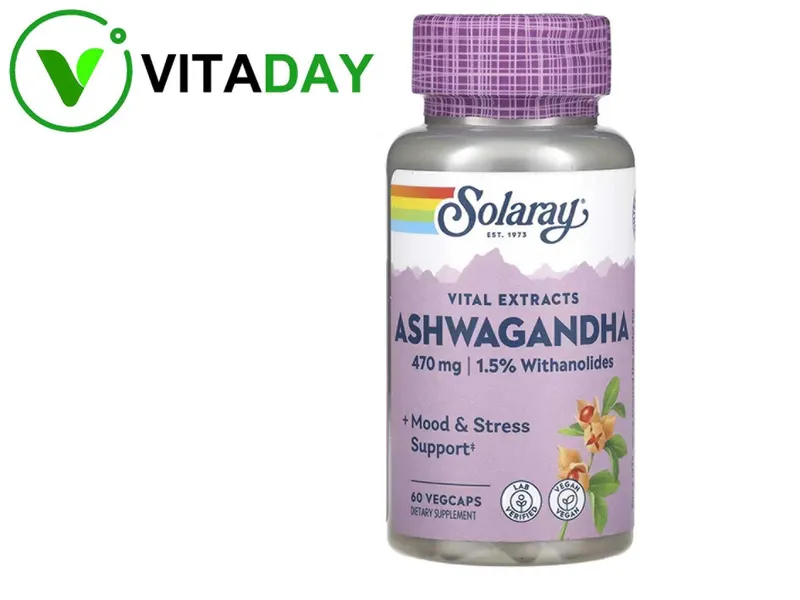 Solaray Ashwagandha Ашваганда 1 Solaray Ashwagandha Ашваганда 1
