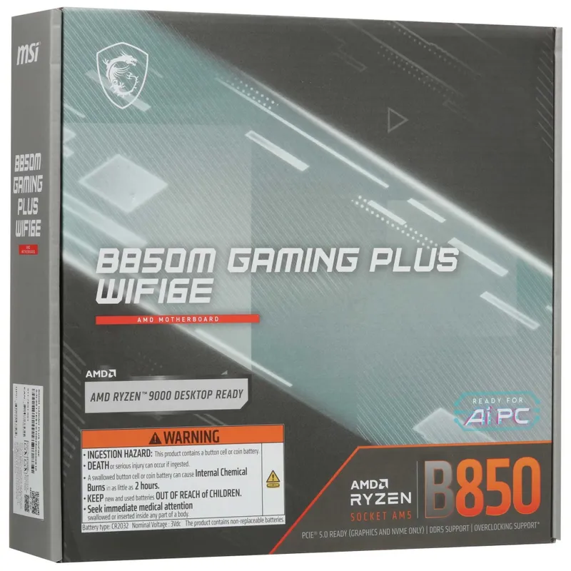 \ Материнская плата MSI B850M GAMING PLUS WIFI — фото 3
