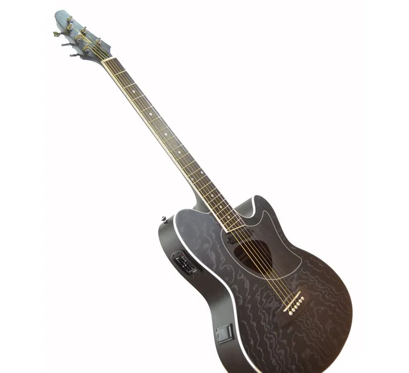 TCM50-GBO akustik gitarasi + g‘ilof, tasma va mediatorlar. Gitara 3