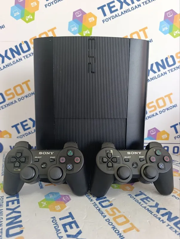 PlayStation 3 Slim 500GB (прошитый) — фото 1
