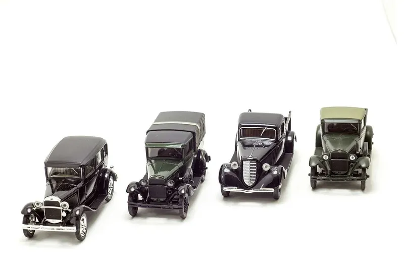 Игрушечные ретро автомобили, машины ф-мы Наш Автопром, масштаб 1:43. — фото 2