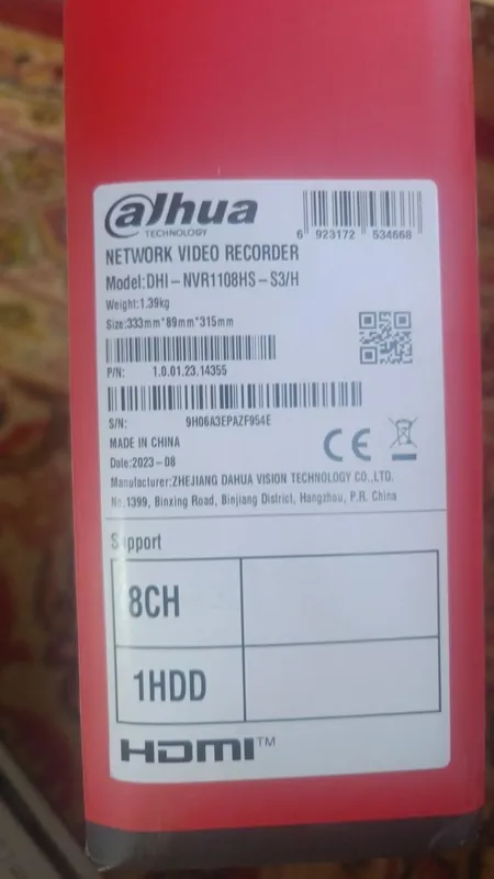 Nvr dahua 8 канальный — фото 1