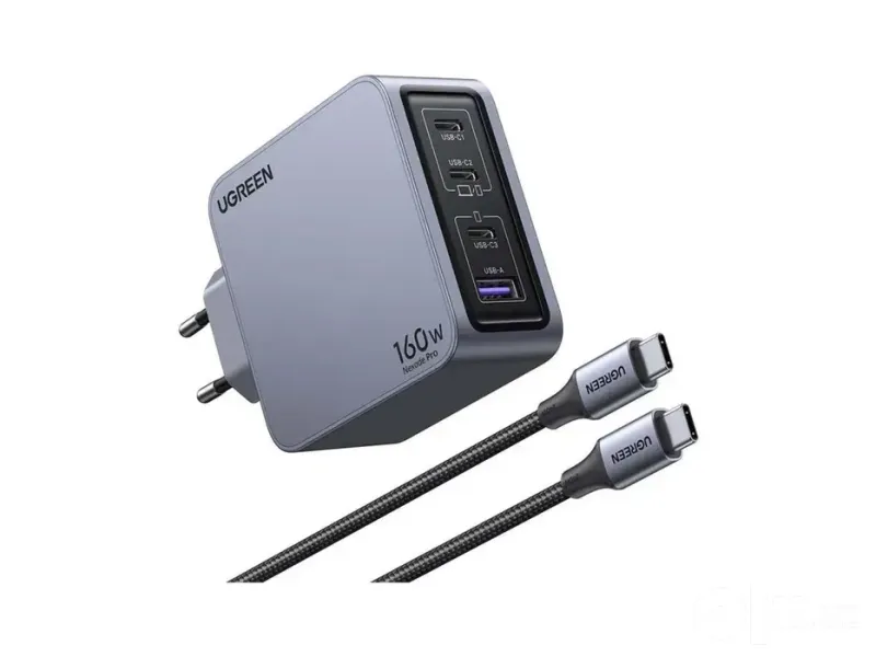 Ugreen Nexode Pro 160W GaN Fast Charger (4-Port) 2 Ugreen Nexode Pro 160W GaN Fast Charger (4-Port) 2