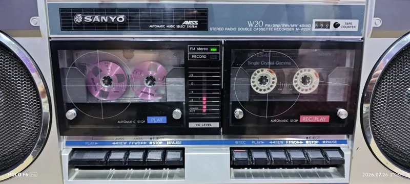 Sanyo M-W20K в хорошем состоянии,звучание отличное 3
