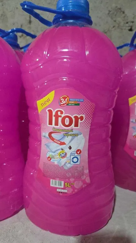 IFOR парашок гел ишлаб чиқарувчидан. Кир ювиш гели Оптом ва донага 4