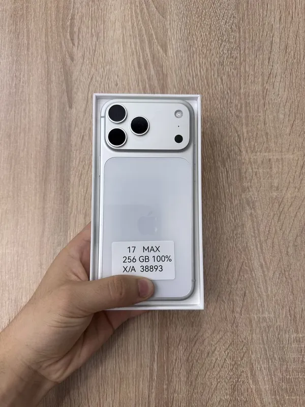 Iphone 17 Pro Max 100% Iphone 17 Pro Max 100%