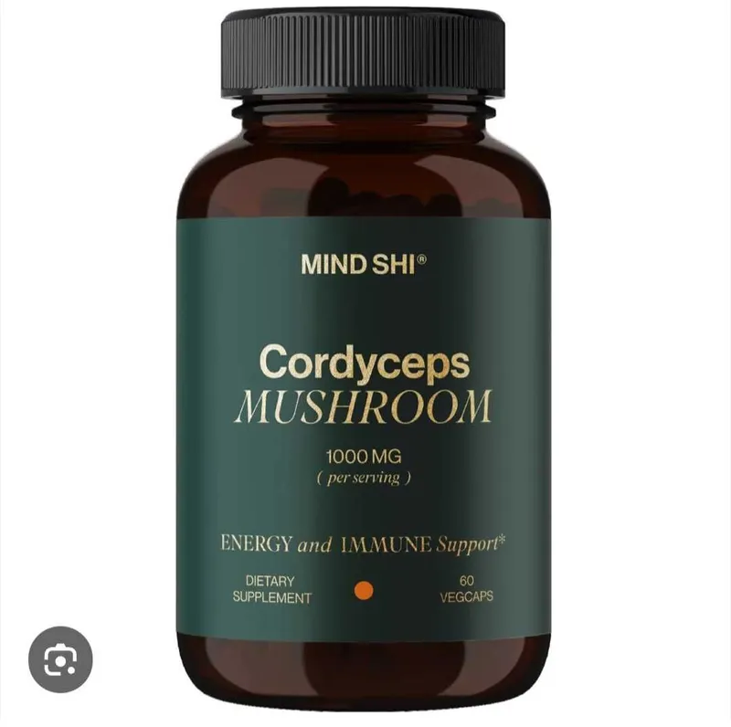 MIND SHI Shiitake Mushroom Reishi Cordyceps 4 Mushroom complex Chaga — фото 3