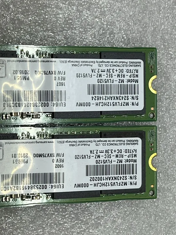 SSD 256gb nvme от ведущих брендов pulout здовье 90-99% — фото 5