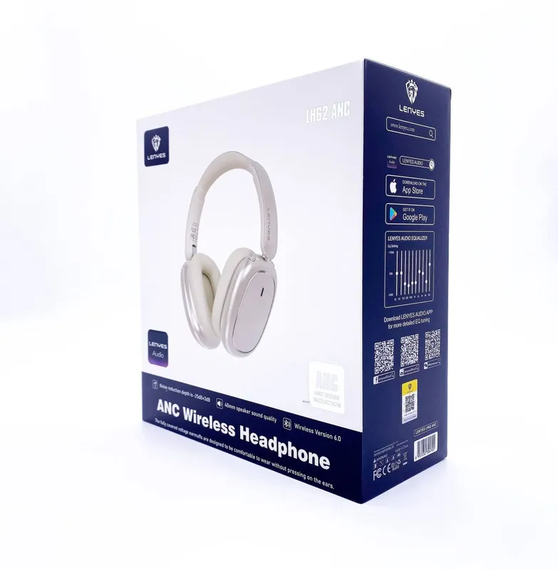 Naushnik Bluetooth LENYES LH62 ANC Beige 1