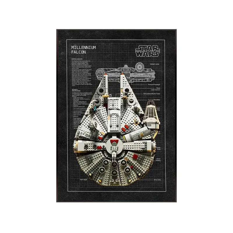 Lego Star Wars Millennium Falcon 75257 6 Lego Star Wars Millennium Falcon 75257 6