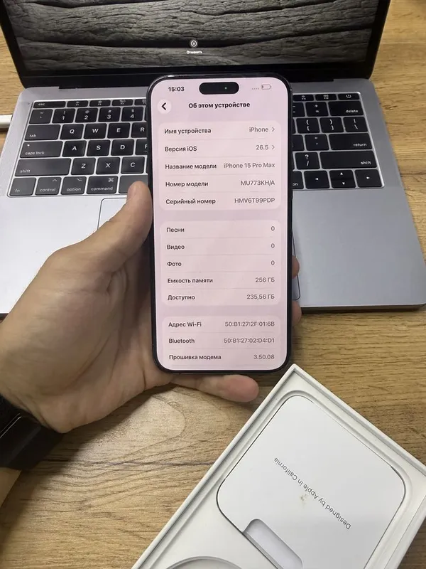 Iphone 15 Pro Max 256gb 85% ochilmagan 4 Iphone 15 Pro Max 256gb 85% ochilmagan 4