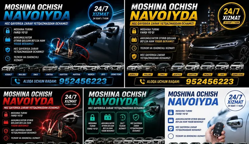 Moshina ochish xizmati 4
