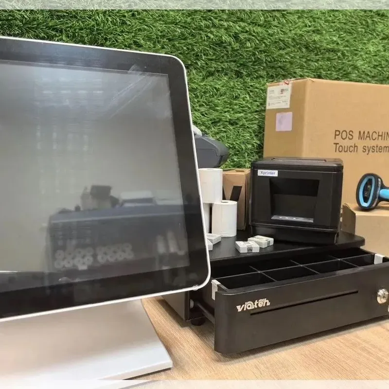 Касса стол Sensor Kassa Aparat Dokon uchun Pos Sistema Programma