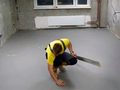 Styajka beton / Стяжка полов
