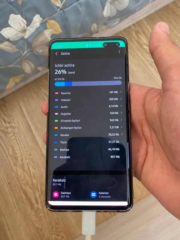 Samsung S10 5 G 256 3