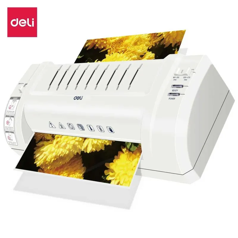 Компактный ламинатор Deli E3893-EU (A4) для дома и офиса 1 Компактный ламинатор Deli E3893-EU (A4) для дома и офиса 1