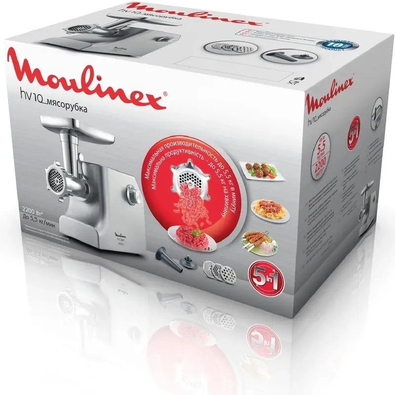 Мясорубка Moulinex HV10 ME856D32 — фото 5