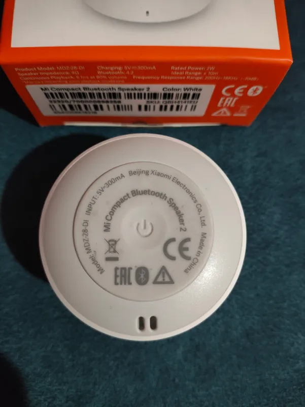 Портативная колонка Xiaomi Mi Compact B.S. 2 — фото 2