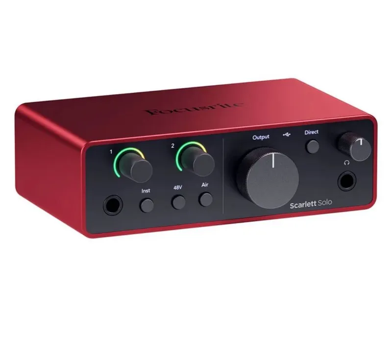 Focusrite Scarlett Solo 4Gen — фото 1