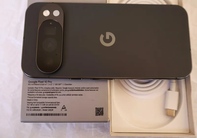 Google Pixel 10 Pro 16/128GB Новый, открытая коробка. USA — фото 1