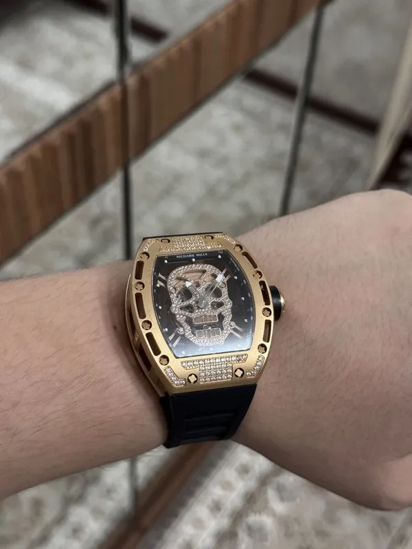 Часы Richard Mille Skull rm52-01 1 Часы Richard Mille Skull rm52-01 1