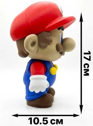 Фигурка Mario (Марио) 17 см коллекционная игрушка Super Mario — фото 2
