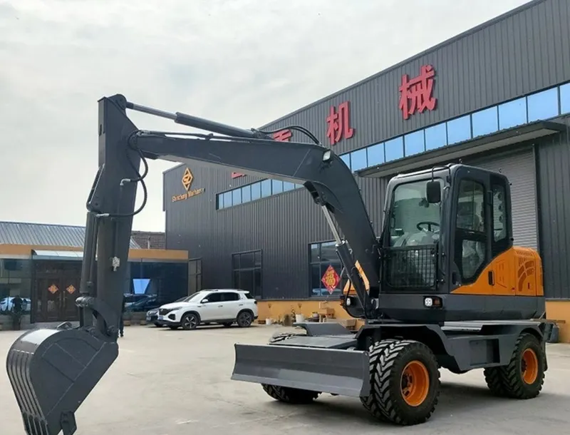 Экскаватор W8085 вес 8тонна автомат 4 Экскаватор W8085 вес 8тонна автомат 4