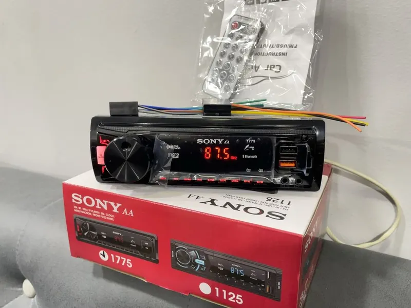 Sony magnitafon yangi Usb Blutus Aux bor universal mafon pioneer emas — фото 1