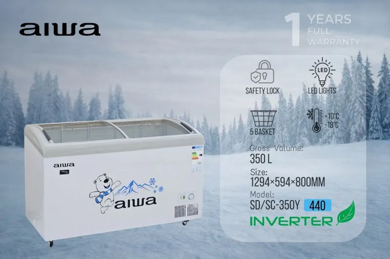 Морозильник Aiwa для мороженого SD/SC-1150R 2.5метр Инвертер — фото 4