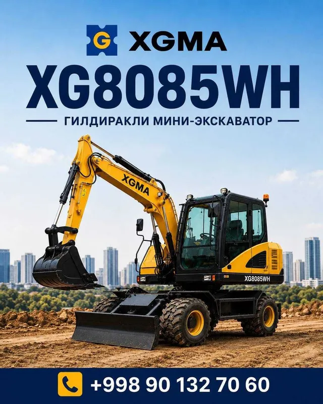 Экскаватор мини XGMA/завод/гарантя/Янги/арзон/рассрочка/0,3-0,65куб 3